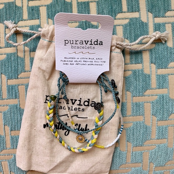 Pura Vida Jewelry - NEW August Pura Vida monthy club bracelets